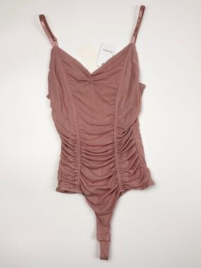 ELODIE RUCHED BODYSUIT